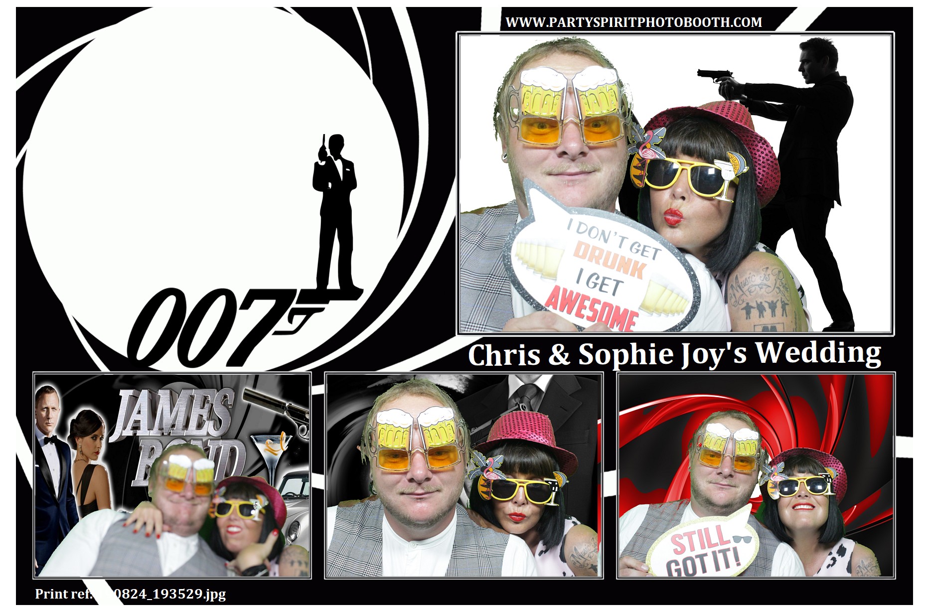 Chris and Sophie's Wedding  | View more photos from the event at gallery.partyspiritphotobooth.com/u/PartySpiritPhotoBooth/Chris-and-Sophies-Wedding